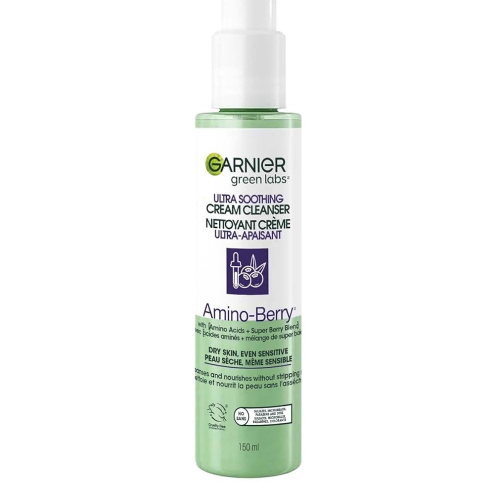 Garnier Ultra Soothing Cream Cleanser - 150ml